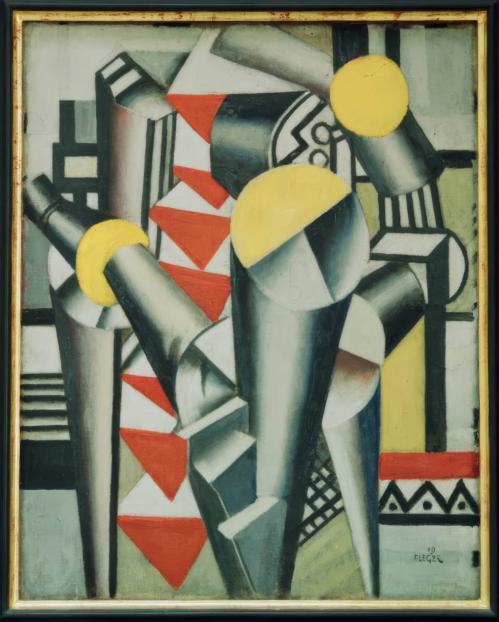 Estudo sobre o jogo de cartas de Fernand Leger