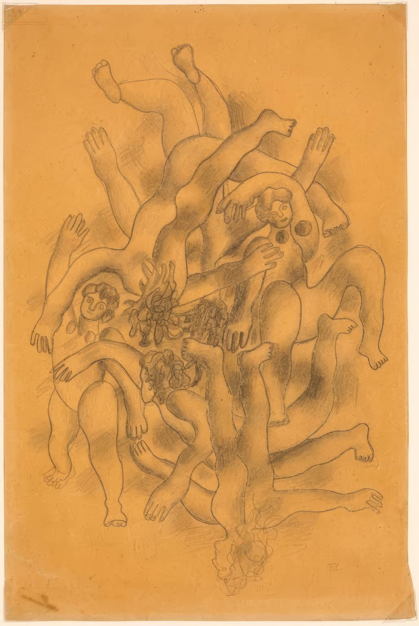 Os mergulhadores de Fernand Leger