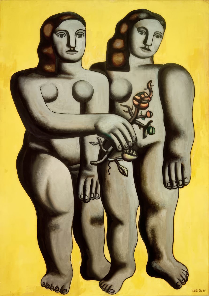 Duas irmãs de Fernand Leger