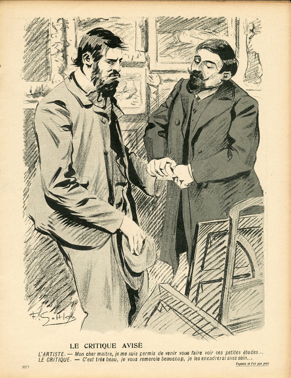 The Butter Plate, número 199, Satírico em Cores de Fernand Louis Gottlob