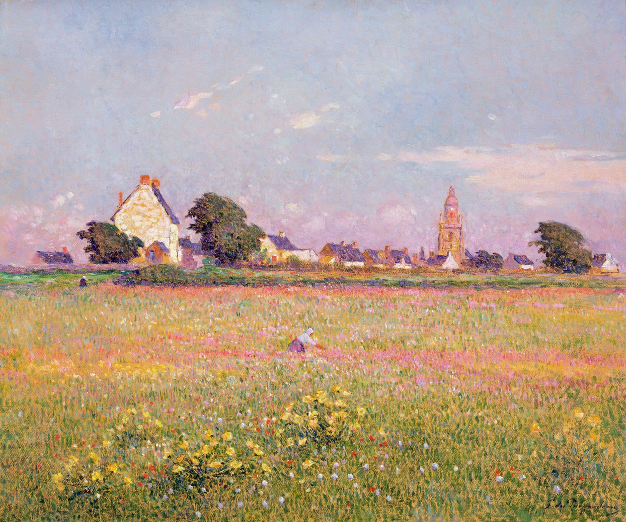 Aldeia, perto, rouen de Fernand Loyen du Puigaudeau