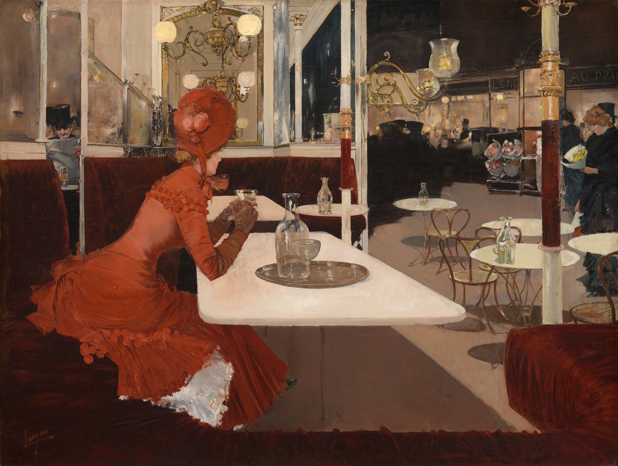 No café de Fernand Lungren