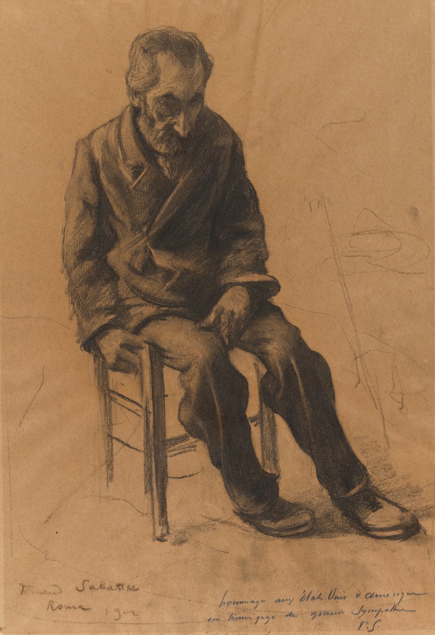 Figura masculina de Fernand Sabatte