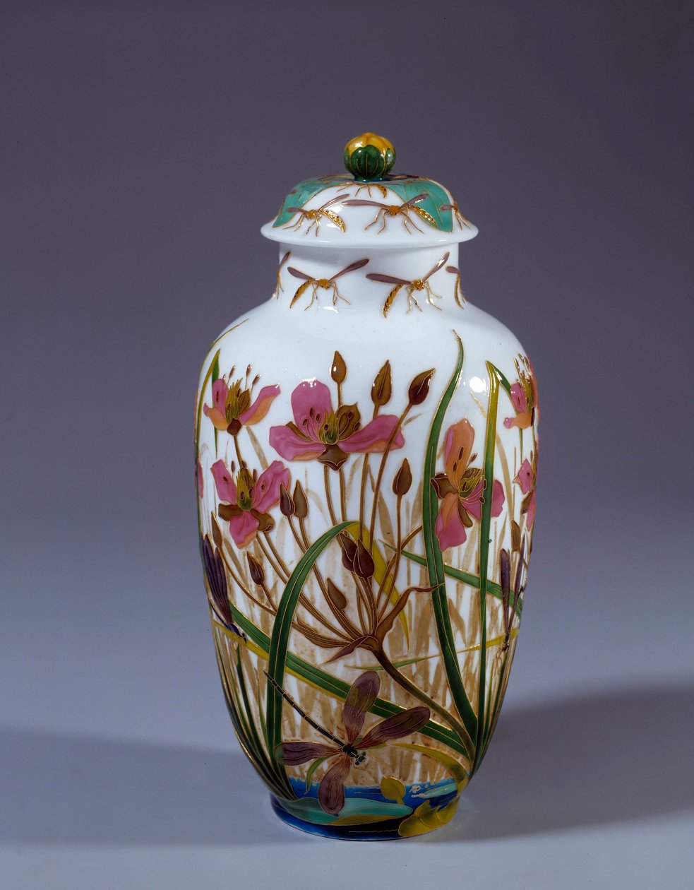Vaso de Saigão por André Fernand Thesmar (1843-1912) de Fernand Thesmar