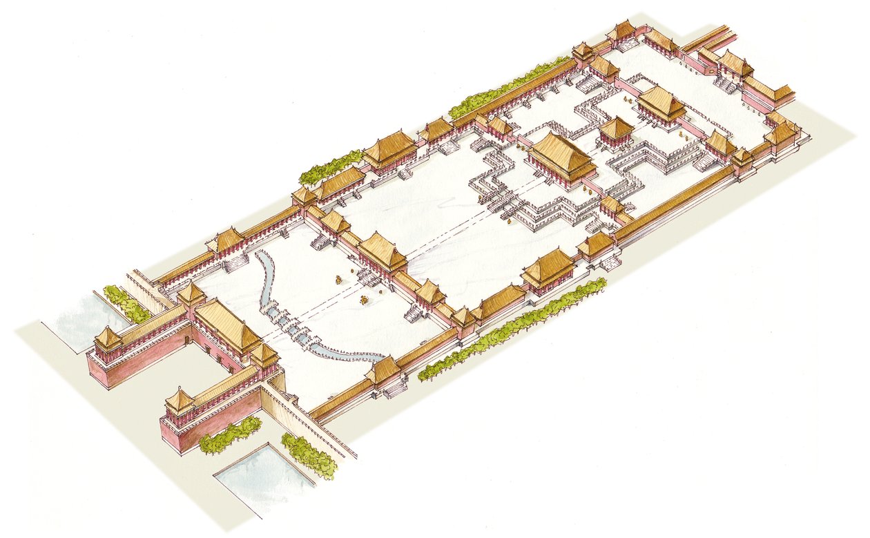 Cidade Proibida, Pequim. Detalhe de Fernando Aznar Cenamor