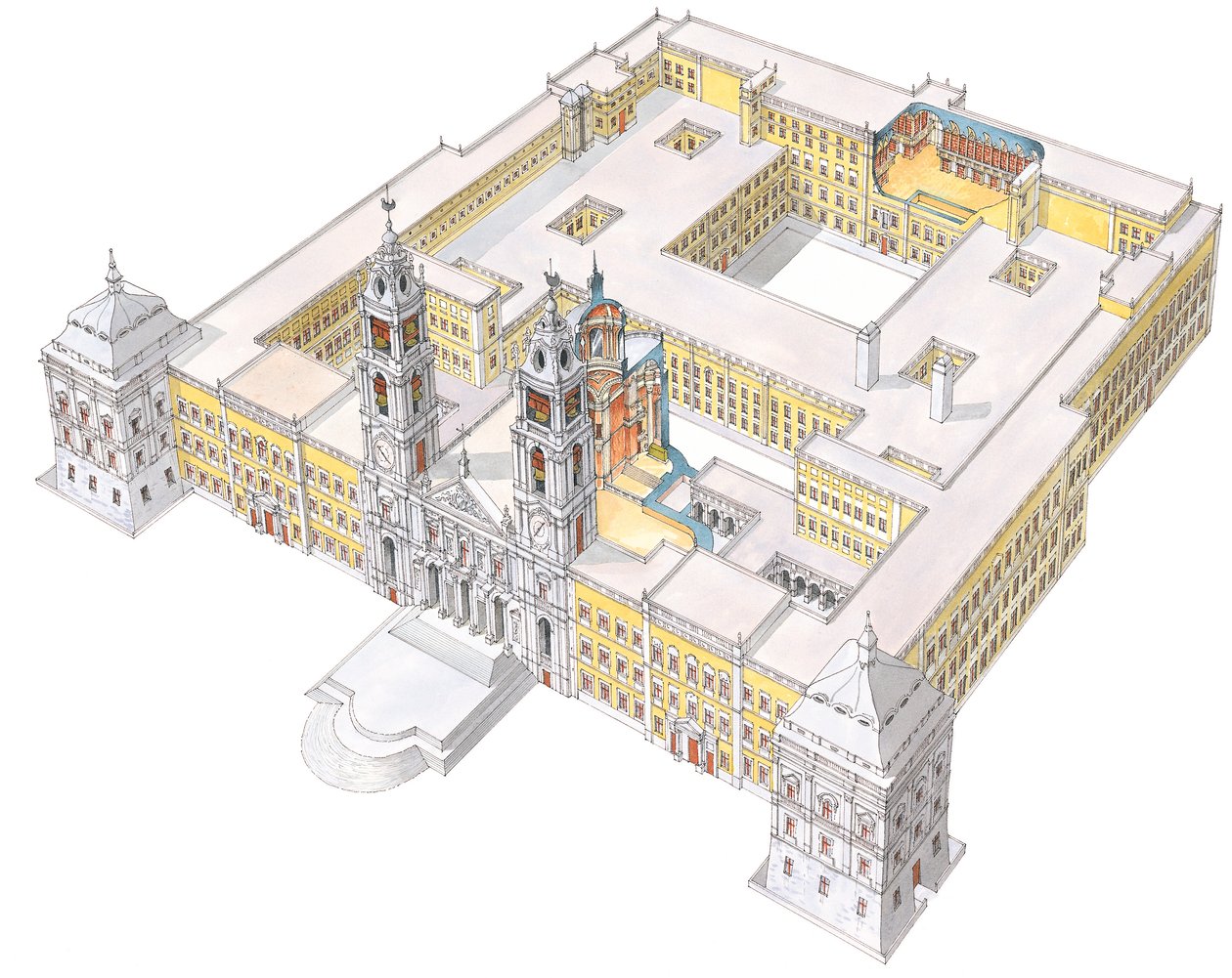 Mafra National Palace. Lisboa, Portugal de Fernando Aznar Cenamor