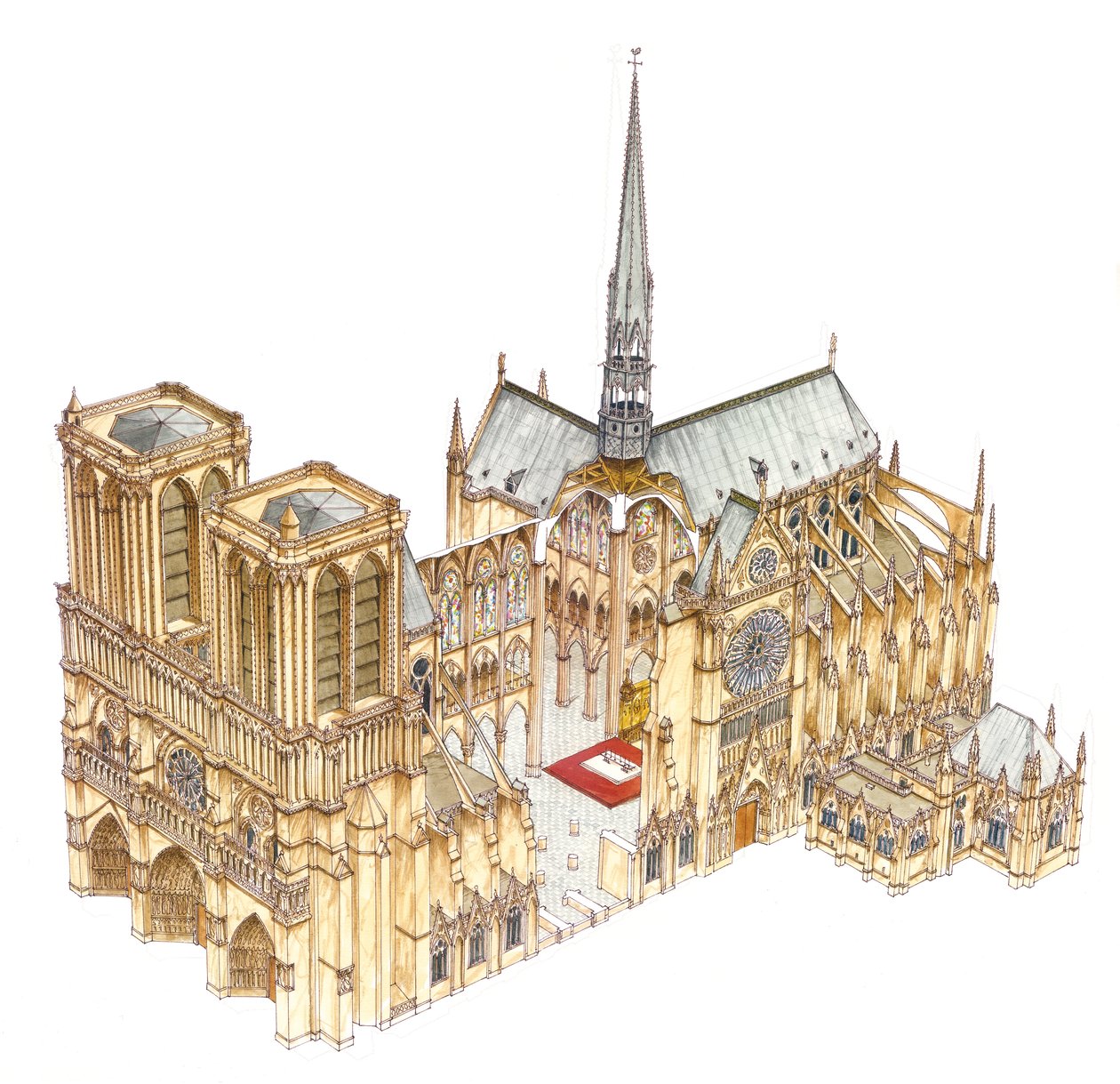 Catedral de Notre Dame. Paris, França de Fernando Aznar Cenamor