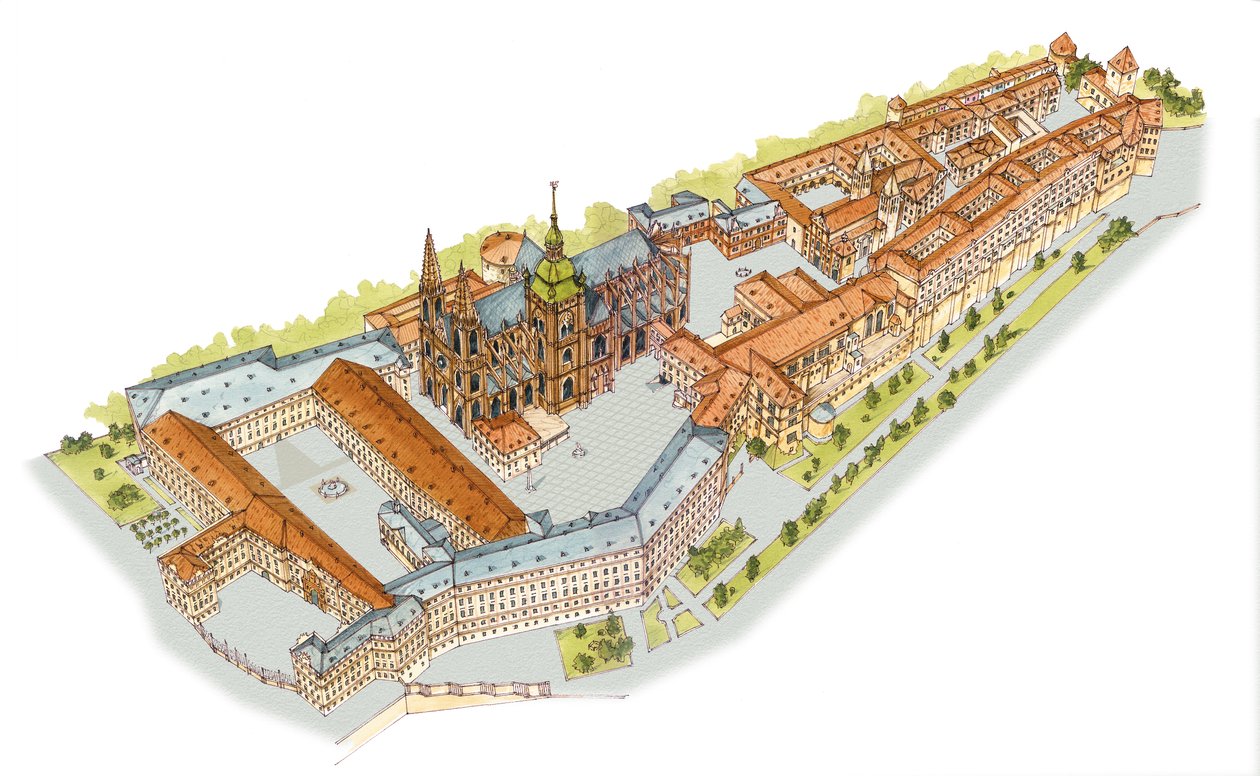 Castelo de Praga. Praga, República Tcheca de Fernando Aznar Cenamor