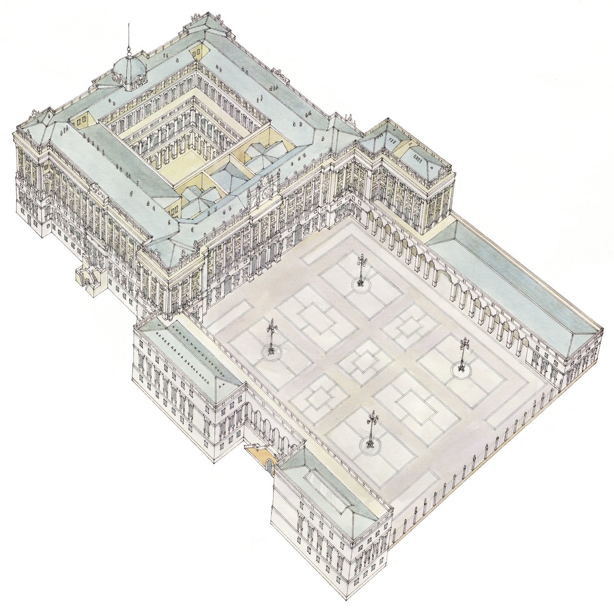 Palácio Real. Madri, Espanha de Fernando Aznar Cenamor
