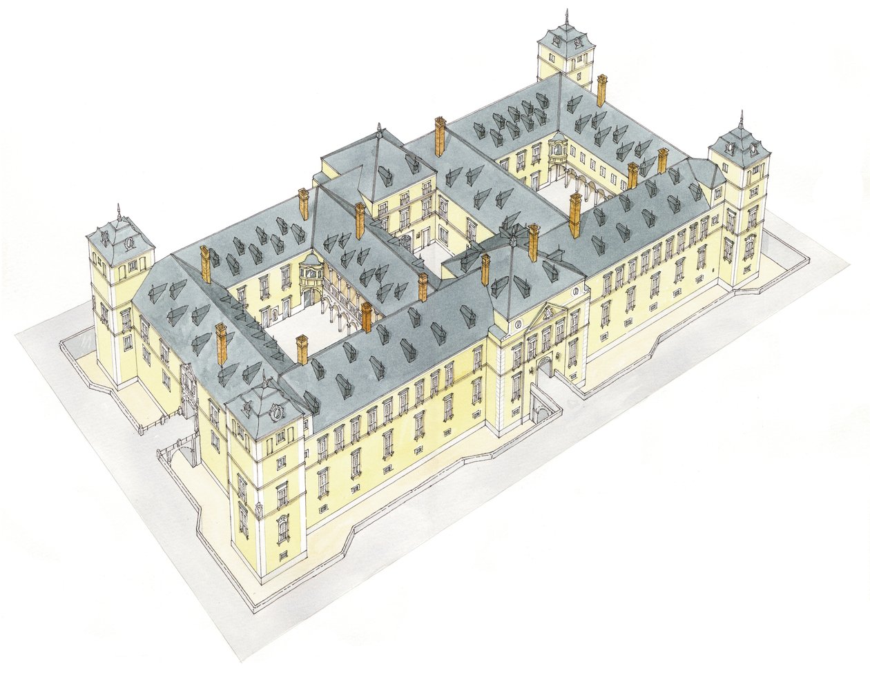 Palácio Real de El Pardo. Madri, Espanha de Fernando Aznar Cenamor