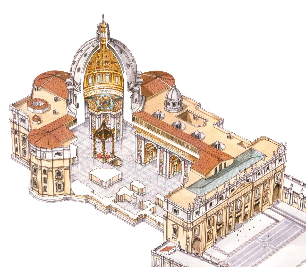 Basílica de São Pedro. Cidade do Vaticano, Roma. Itália de Fernando Aznar Cenamor