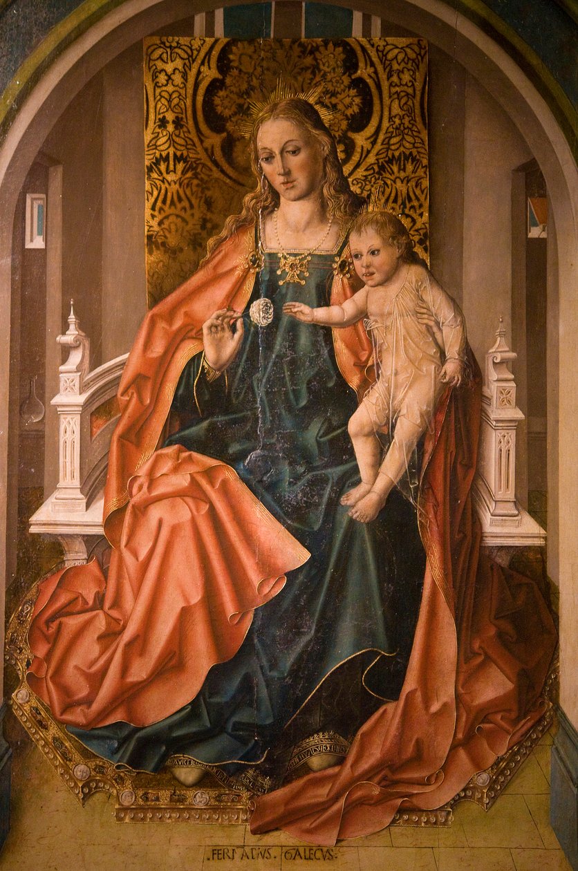 Tríptico da Virgem da Rosa de Fernando Gallego