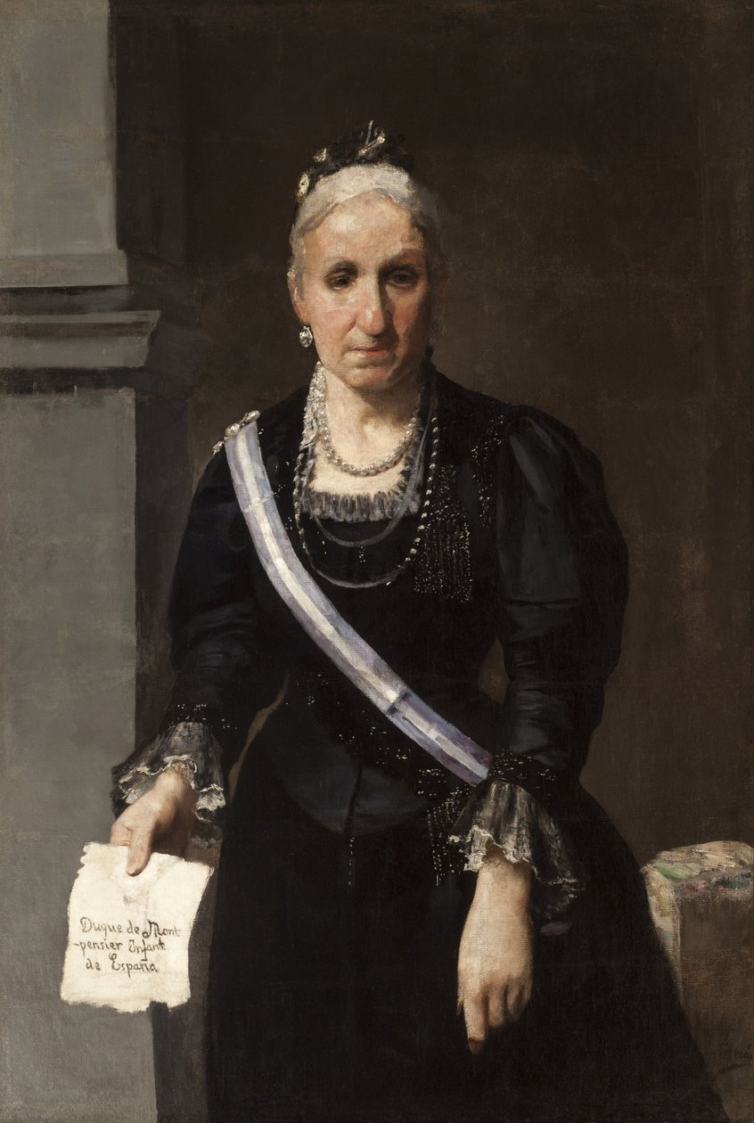 A Infanta Luisa Fernanda de Bourbon de Fernando Tirado