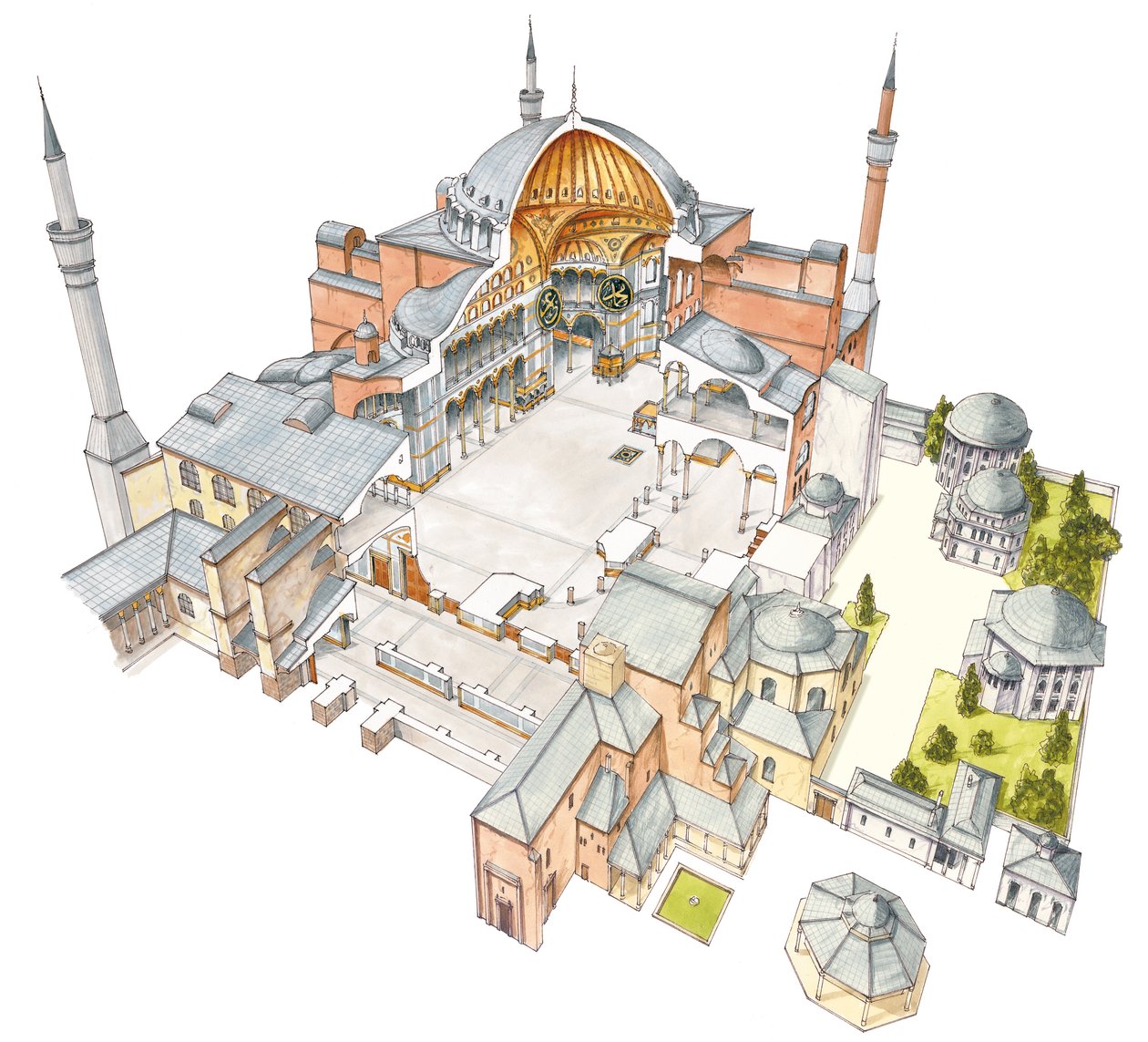 Hagia Sophia Istambul, Turquia de Fernando Aznar Cenamor