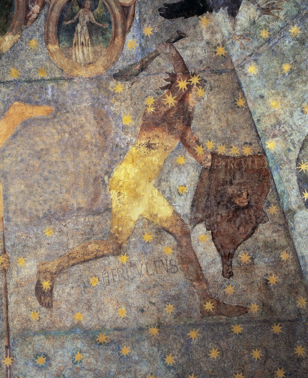 Cúpula do Zodíaco, Detalhe de Hércules, 1485 de Fernando Gallego