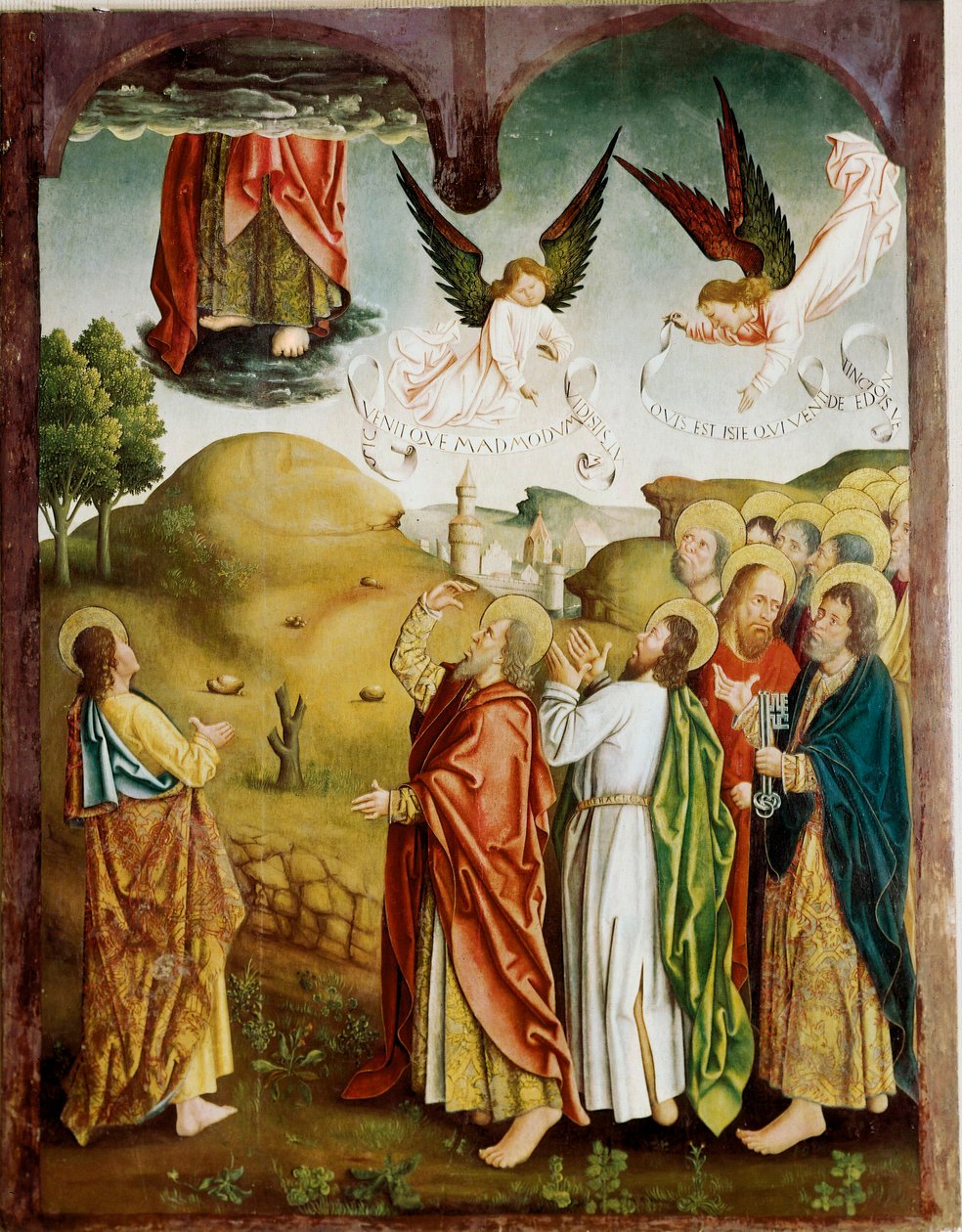 A Ascensão, pintura de Fernando Gallego de Fernando Gallego