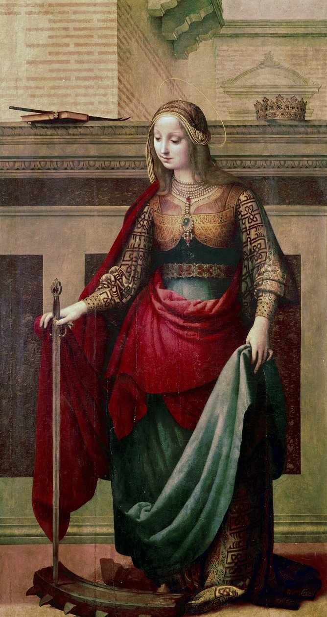 Santa Catarina de Alexandria de Fernando Yanez de Almedina