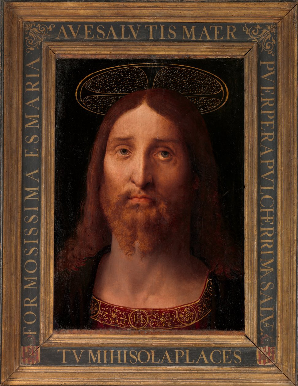 Cabeça de Cristo, c. 1506. de Fernando Yáñez de la Almedina