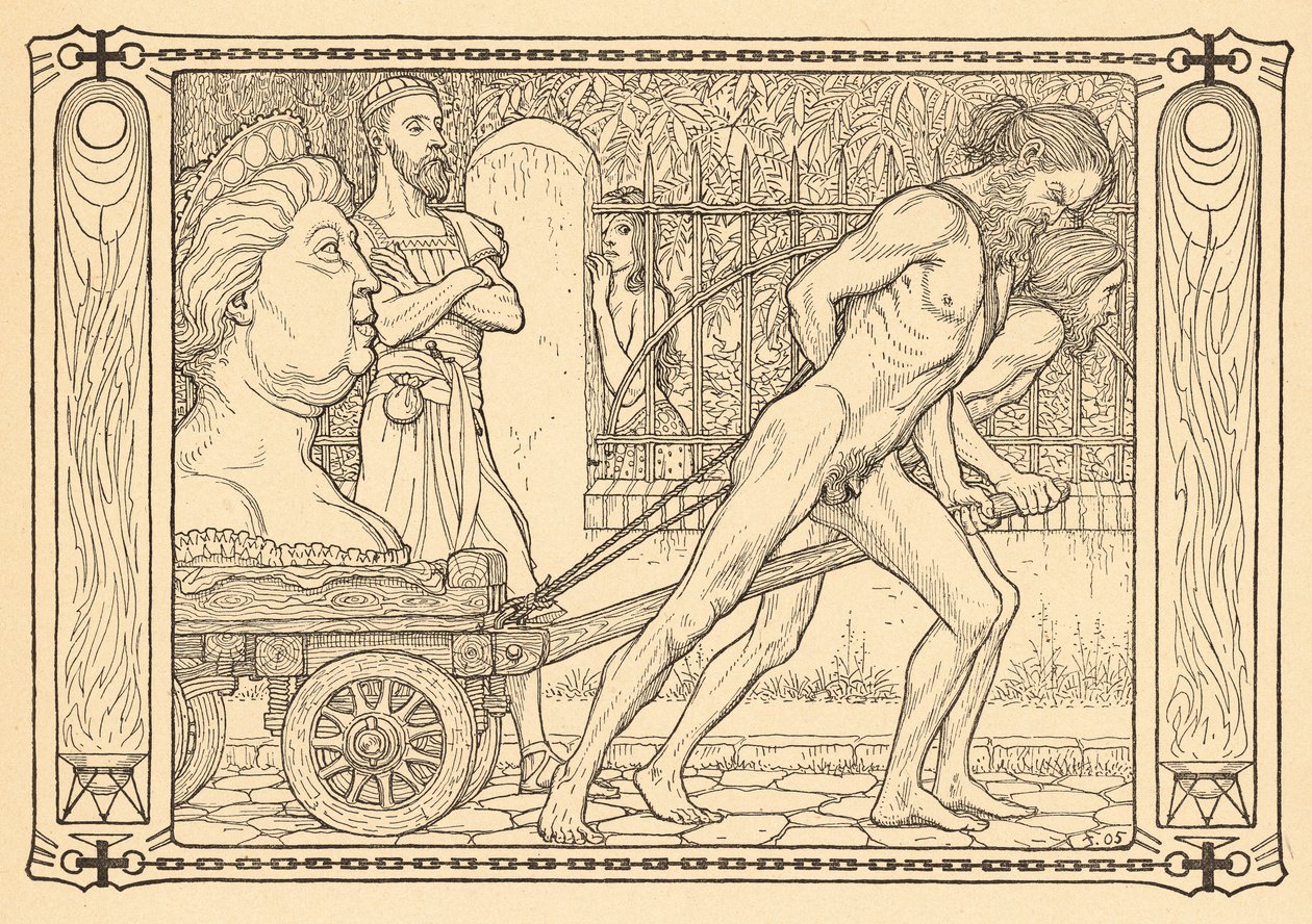 Vorm Karren der Gewoehnlichkeit, Plate 3, do portfolio 