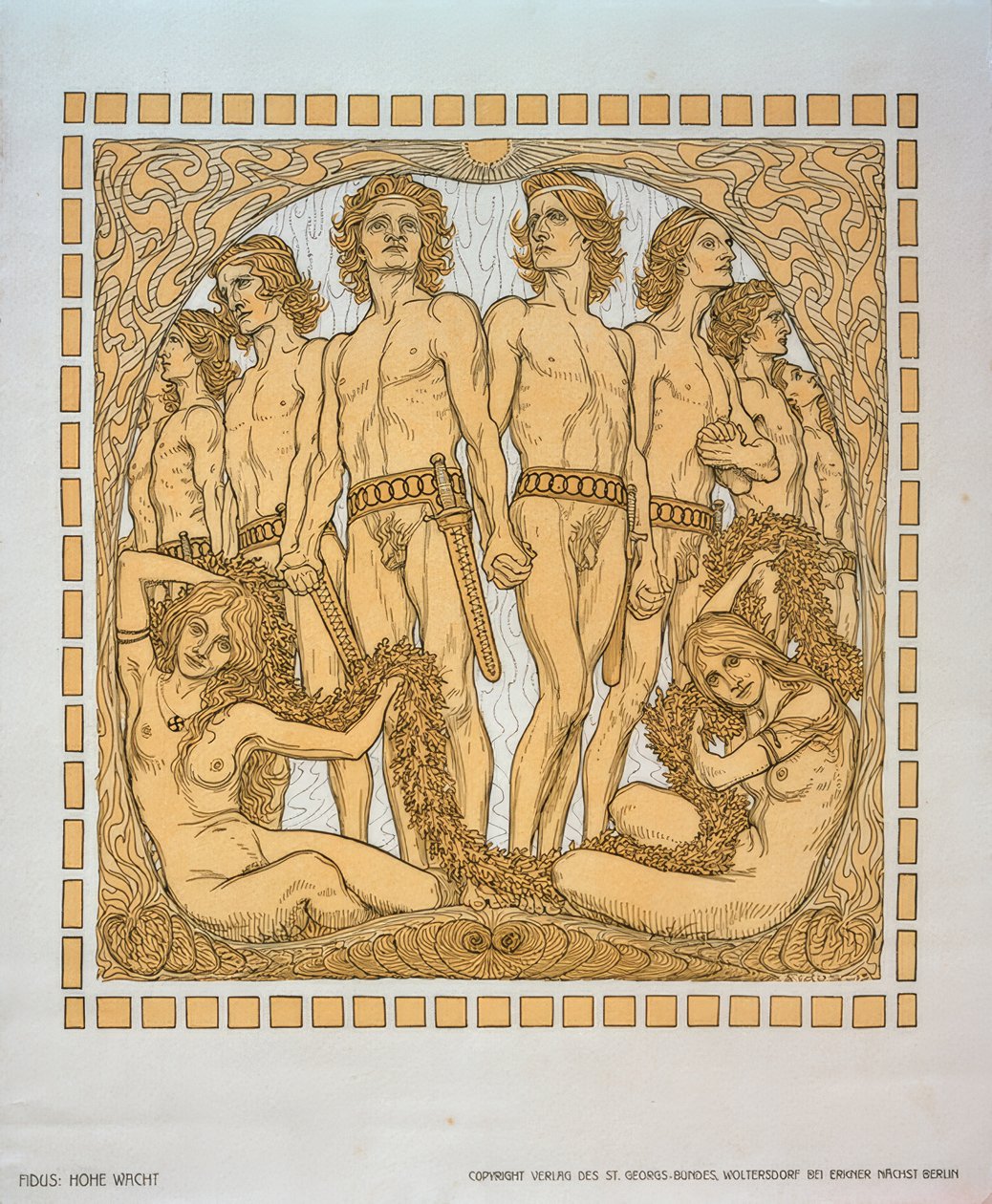 Relógio alto de Fidus