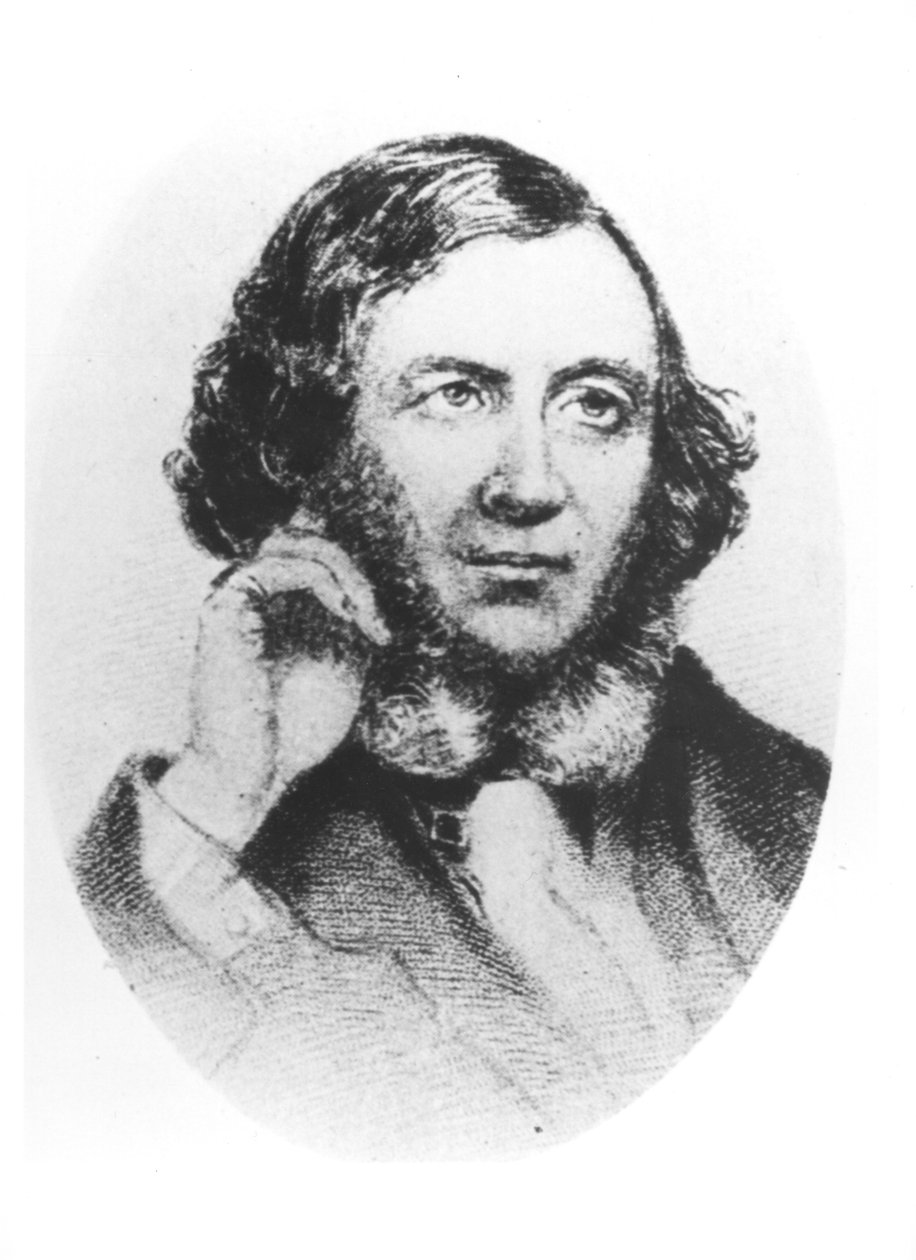 Retrato de Robert Browning (1812-1889) 1859 de Field Talfourd