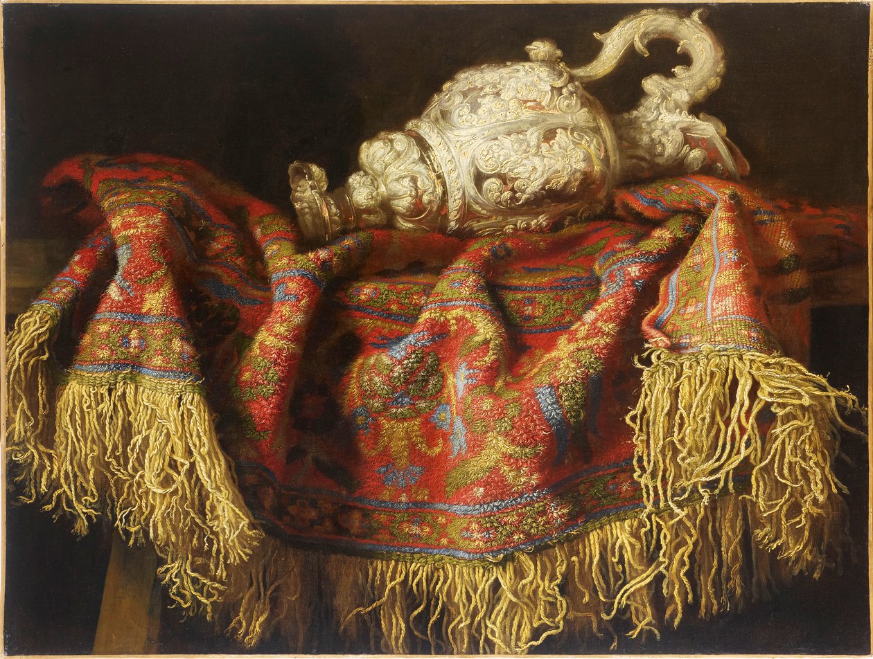 Natureza morta com tapete, c. 1640. de Fieravino