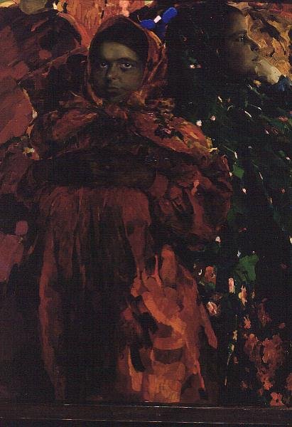 Mulheres Camponesas (Babas) (óleo sobre tela) de Filipp Andreevic Maljavin