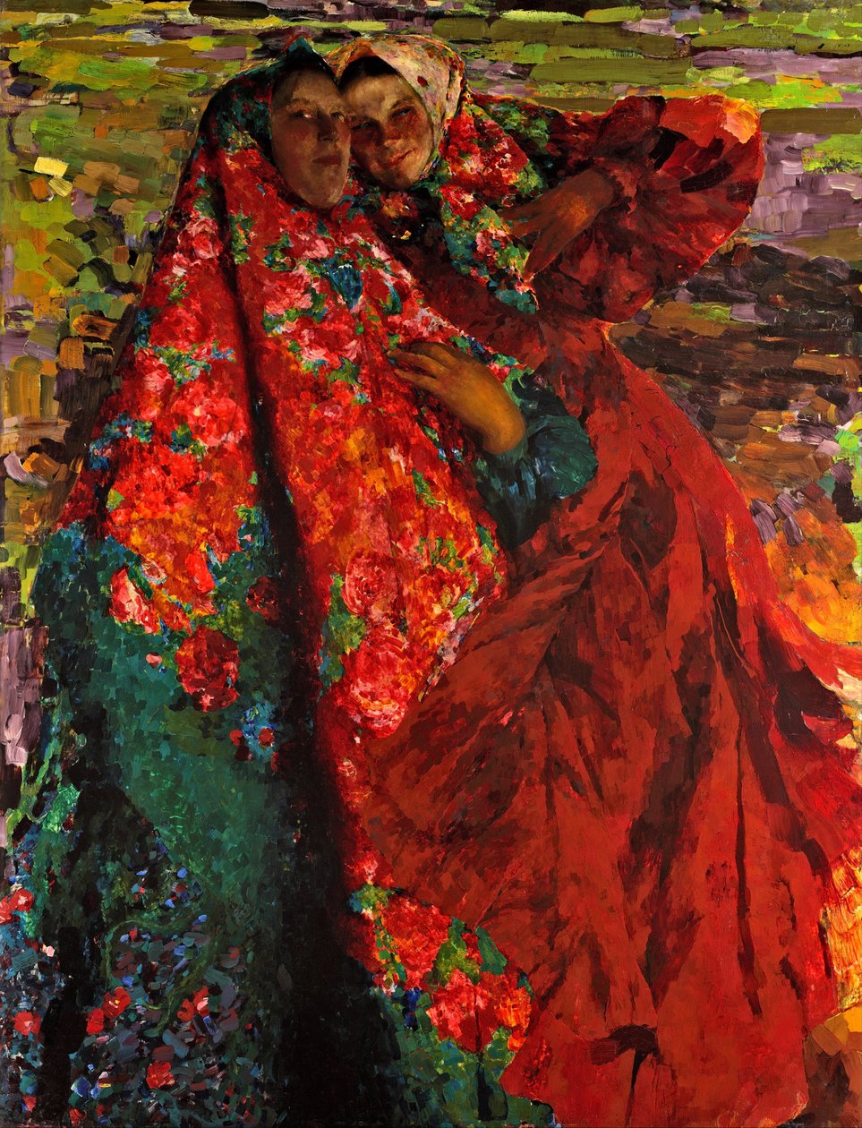 Camponesas, 1905 de Filipp Andreevic Maljavin