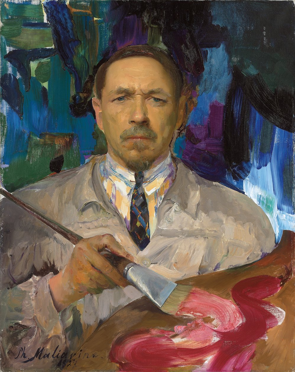 Auto-retrato de Filipp Andreevich Maliavin