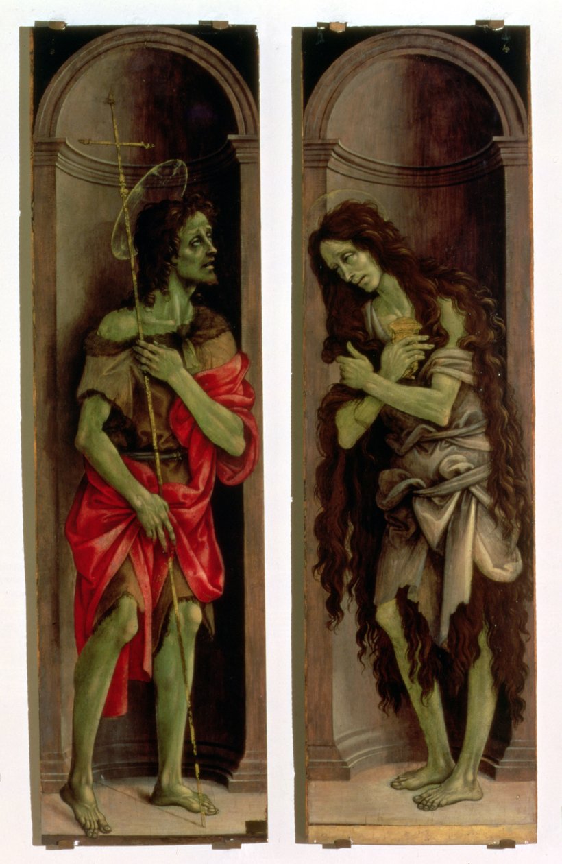 São João Batista e Santa Maria Madalena de Filippino Lippi