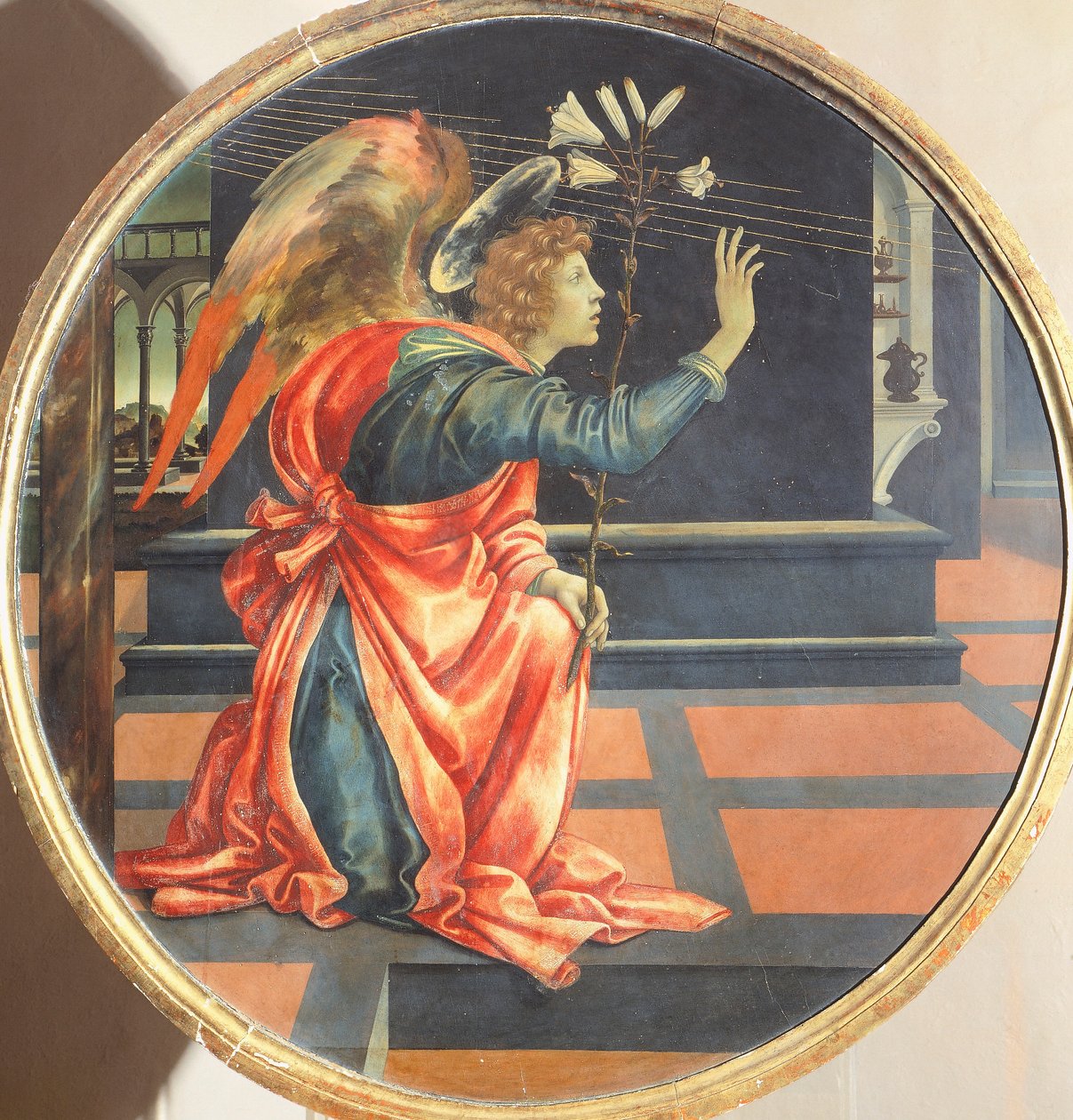 Anunciação de Filippino Lippi