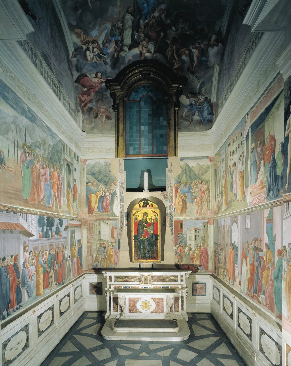 Itália, Florença, Igreja de Santa Maria del Carmine, Capela Brancacci de Filippino Lippi