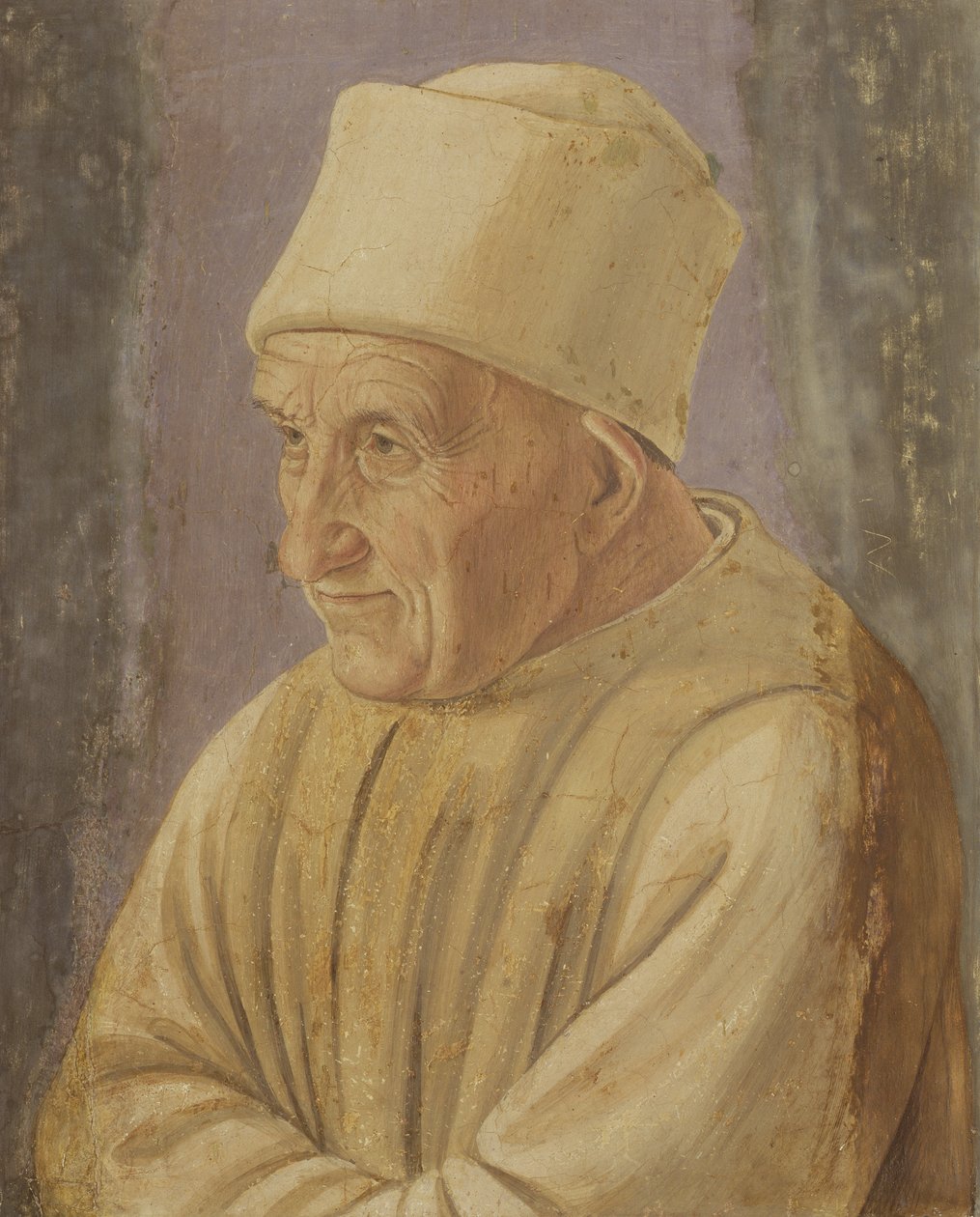 Retrato, de, um, homem velho de Filippino Lippi