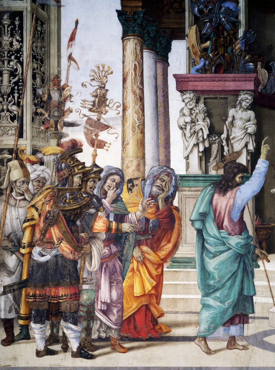 Histórias de São João, de Filippino Lippi de Filippino Lippi