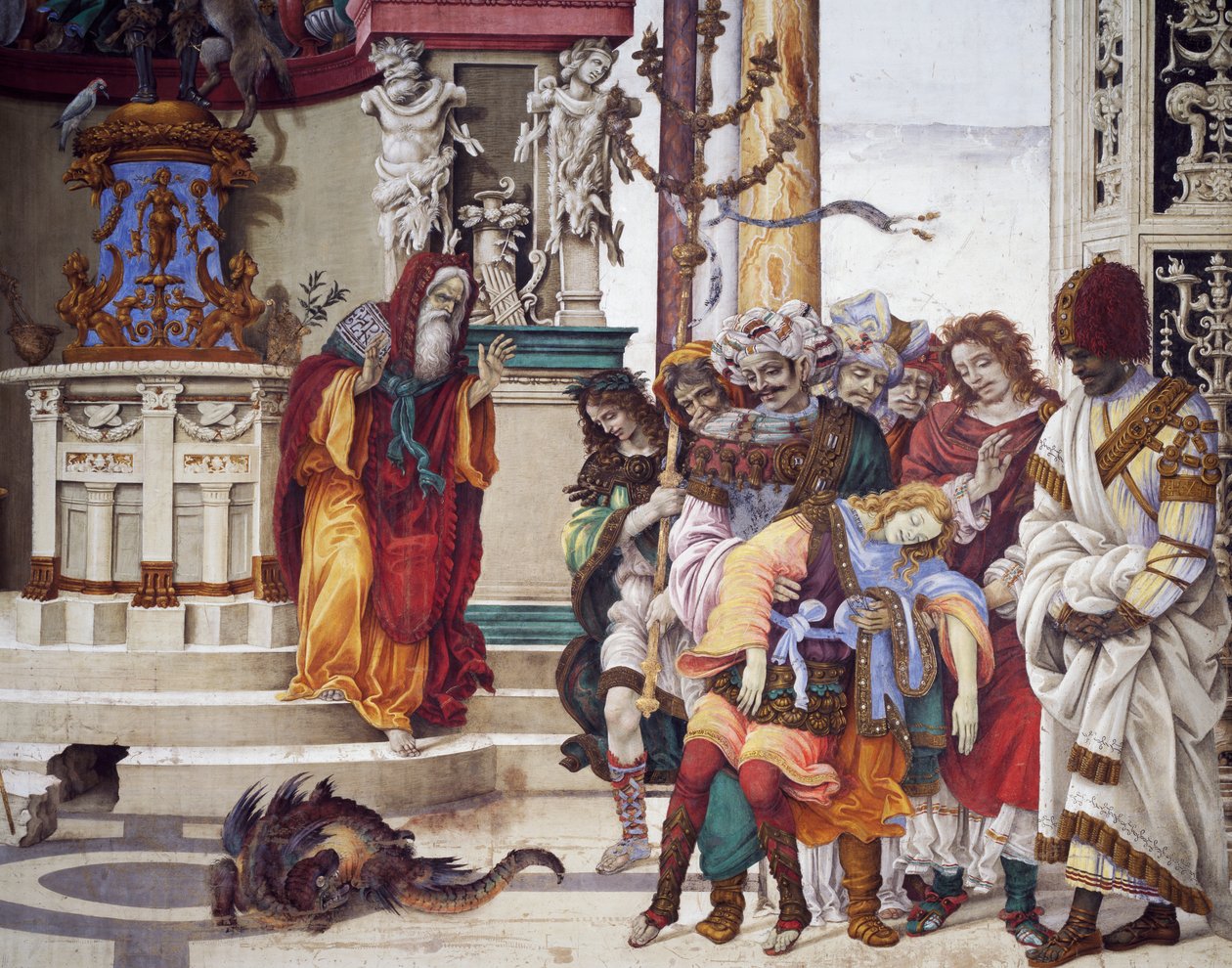 Histórias de São João, de Filippino Lippi de Filippino Lippi