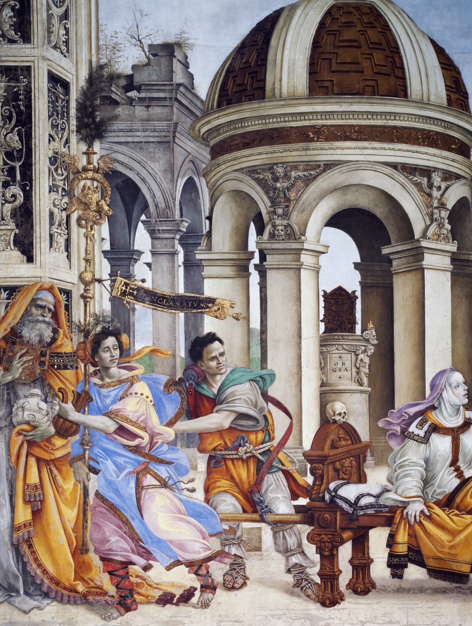 Histórias de São João, de Filippino Lippi de Filippino Lippi