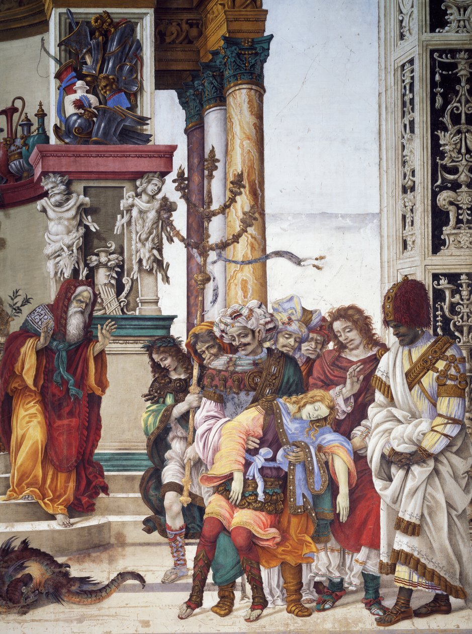 Histórias de São João, de Filippino Lippi de Filippino Lippi