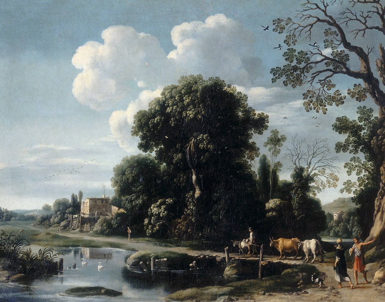 Paisagem rural de Filippo Napoletano