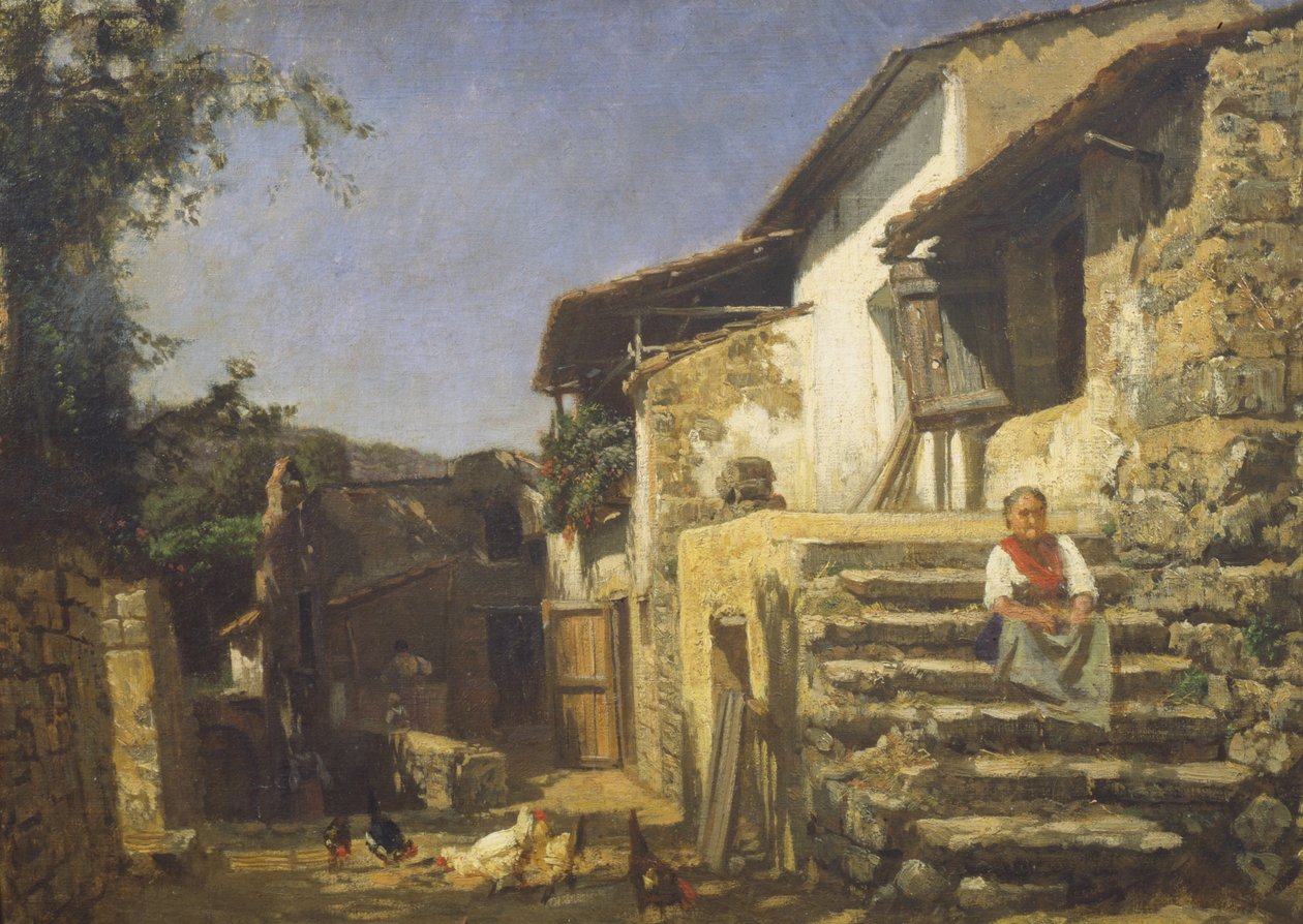 Quinta em Sorrento de Filippo Palizzi