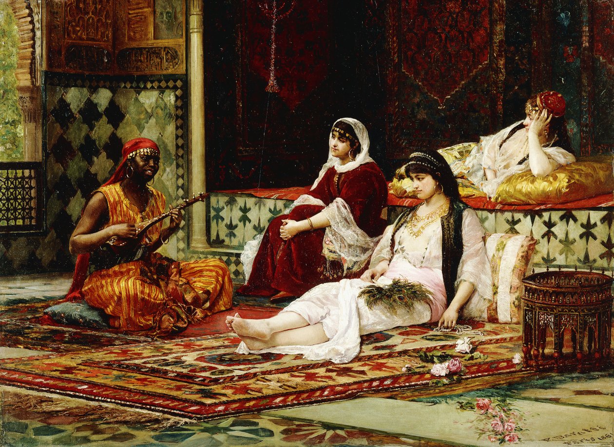 No harém, 1881 de Filippo Baratti