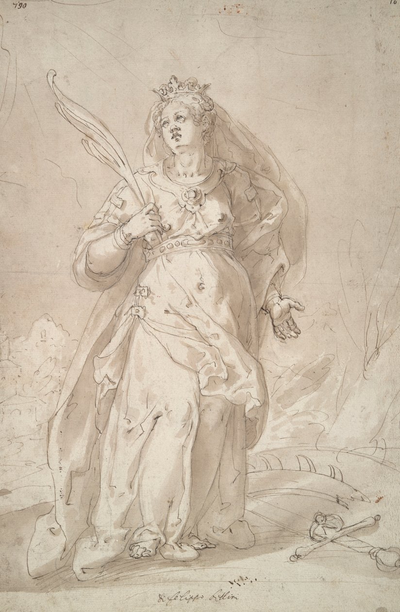 Santa Catarina de Alexandria de Filippo Bellini