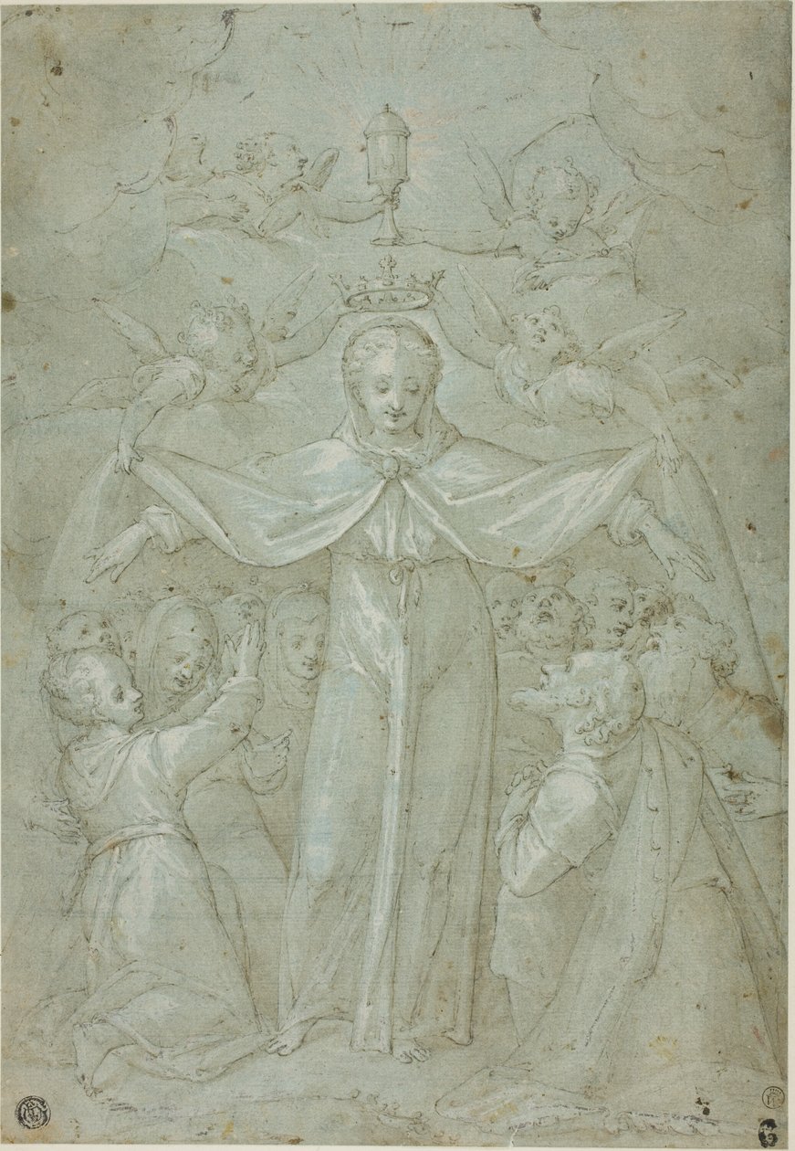 Virgem da Misericórdia (Nossa Senhora da Misericórdia) de Filippo Bellini
