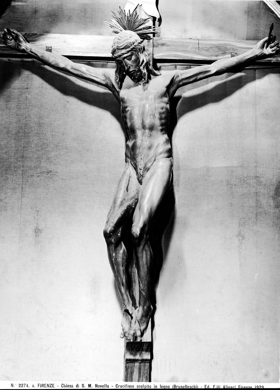 Crucificação (madeira) de Filippo Brunelleschi