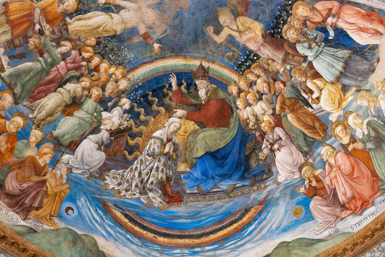 Coroação de Maria de Filippo Lippi