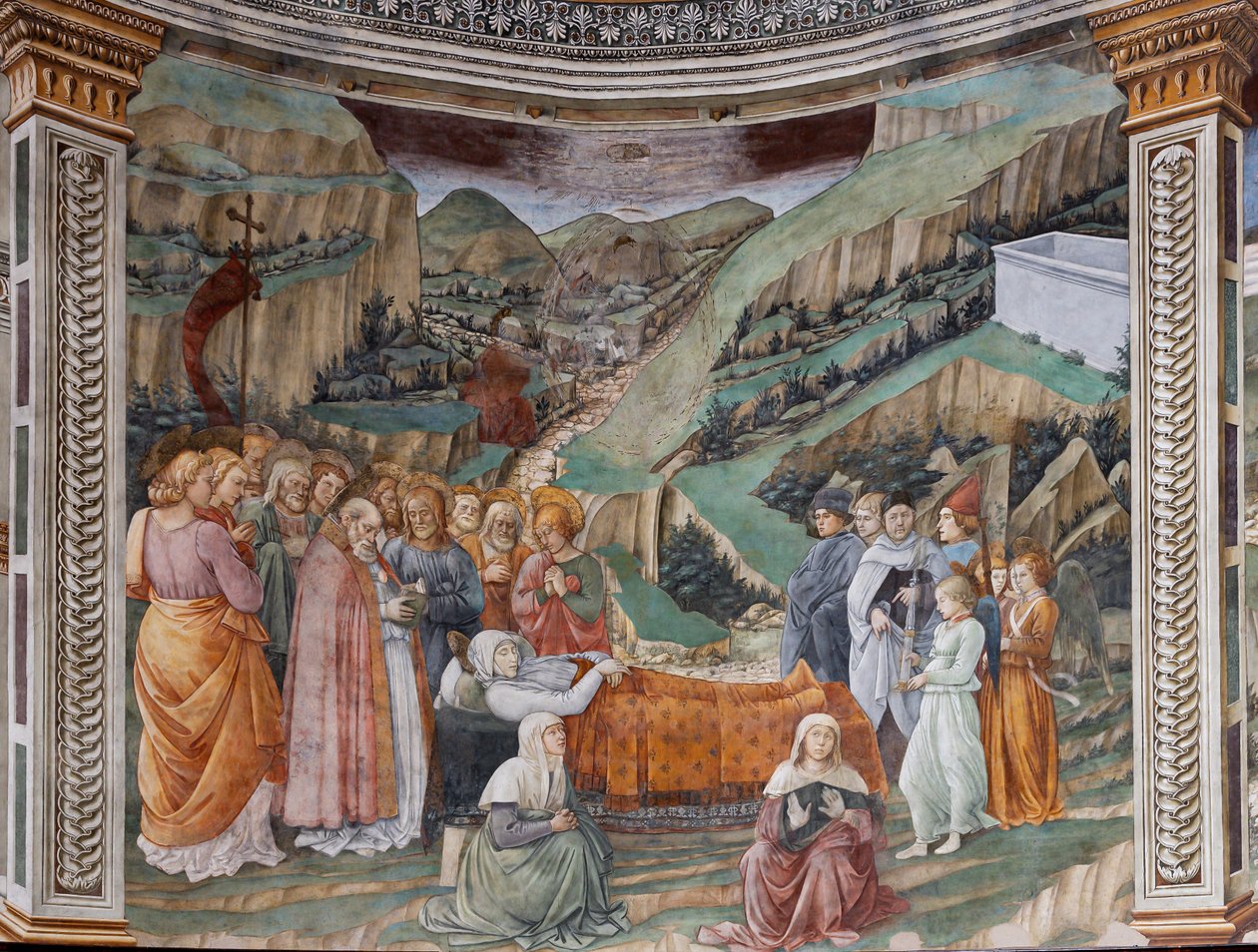 Trânsito de Maria de Filippo Lippi