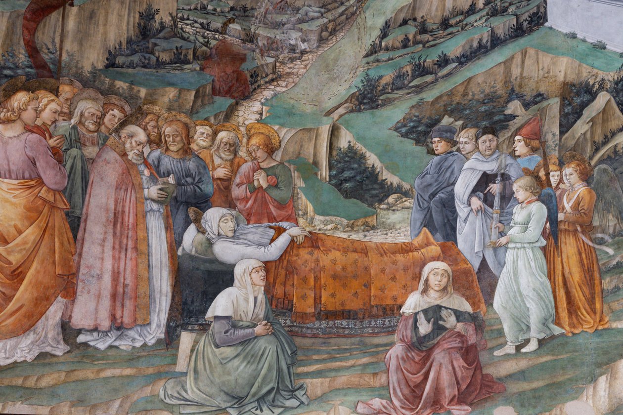 O Trânsito de Maria de Filippo Lippi