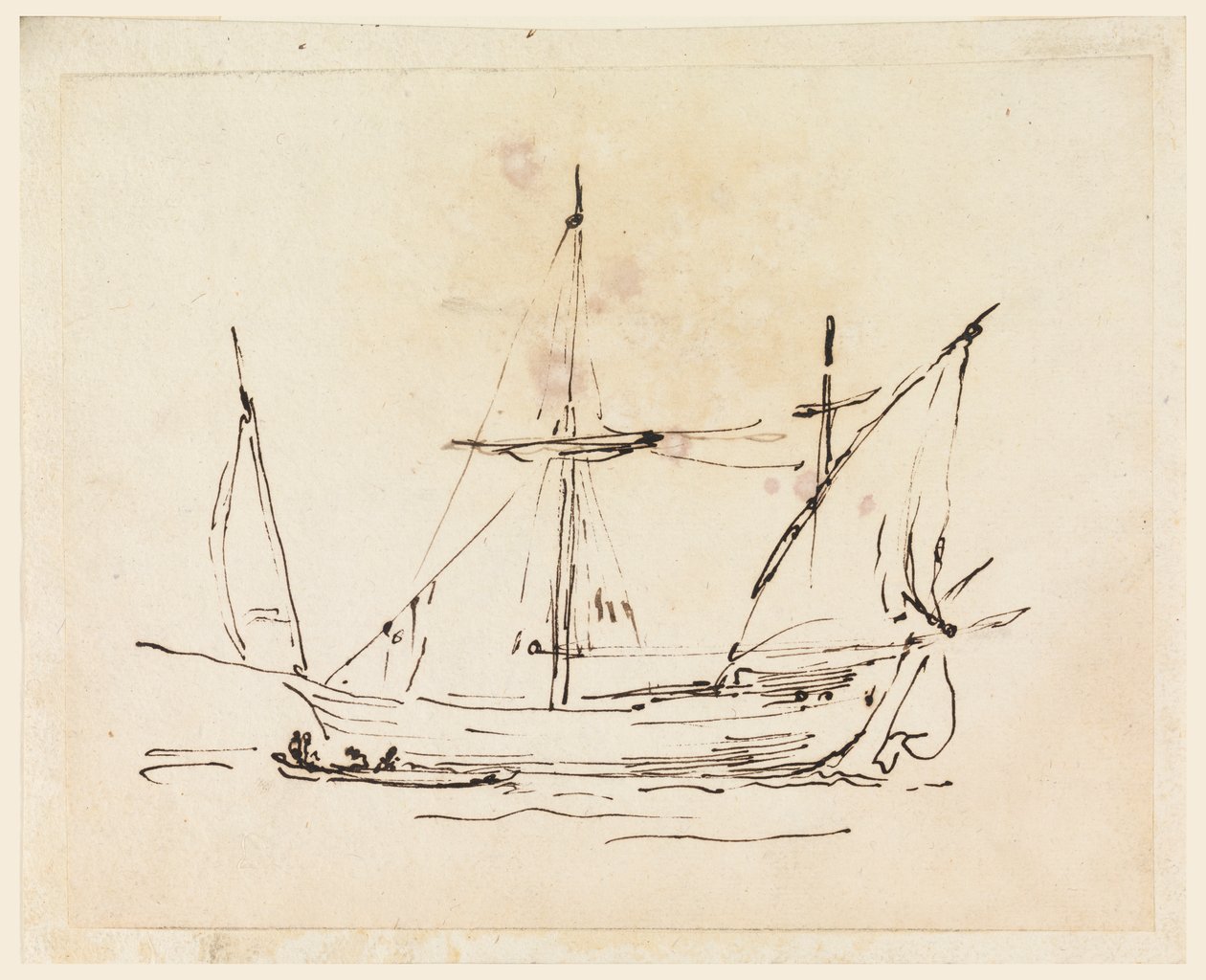 Um navio à vela de Filippo Marchionni