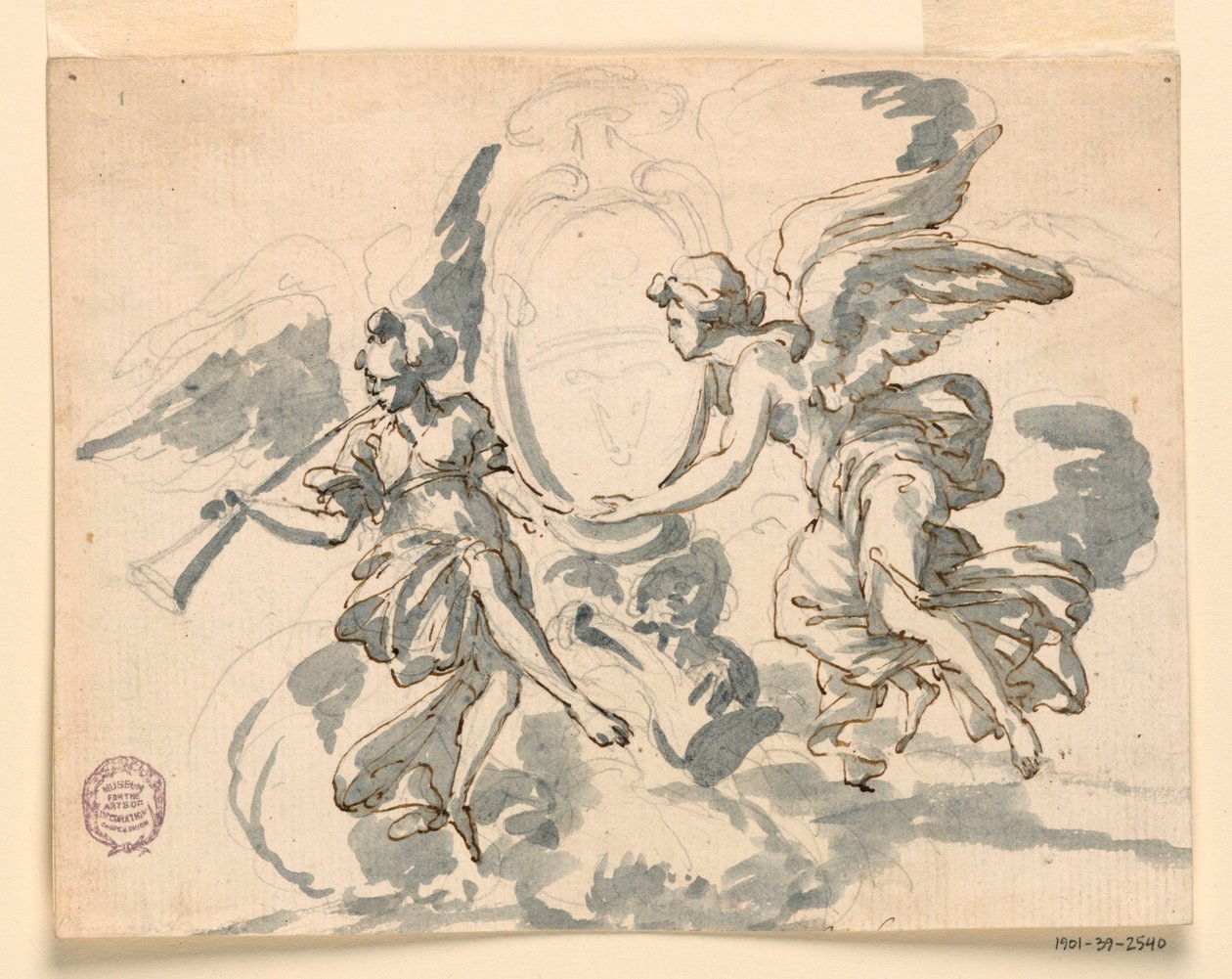 O brasão de um prelado de Filippo Marchionni