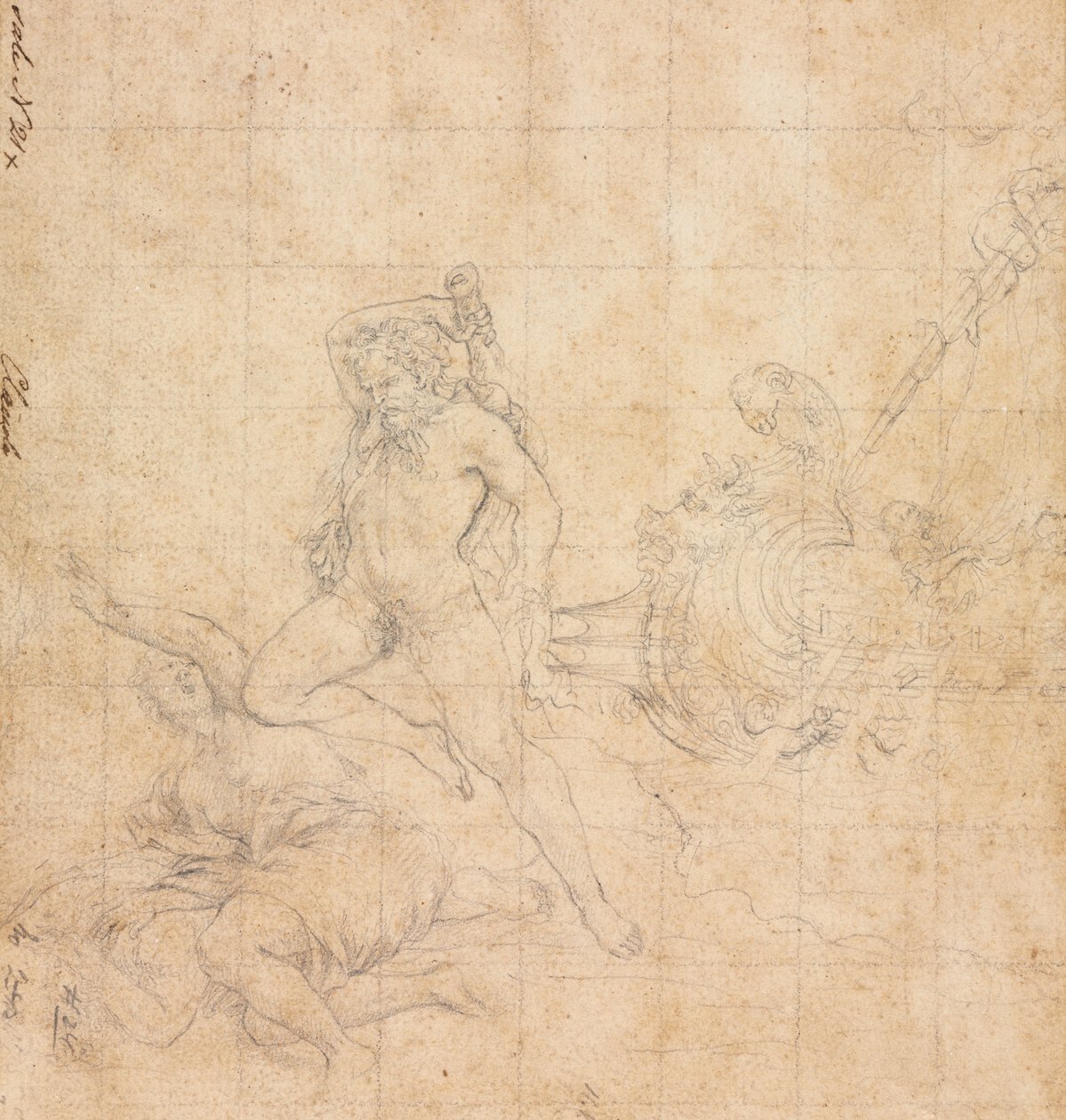 Hércules e o Cinturão de Hipólita, primeiro trimestre de 1600. de Filippo Napoletano