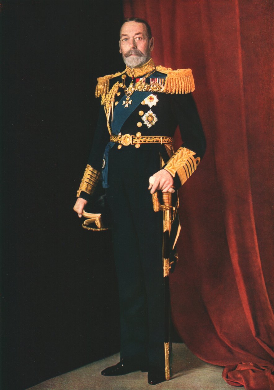 Rei George V, 1935 de Finlay Colour Ltd